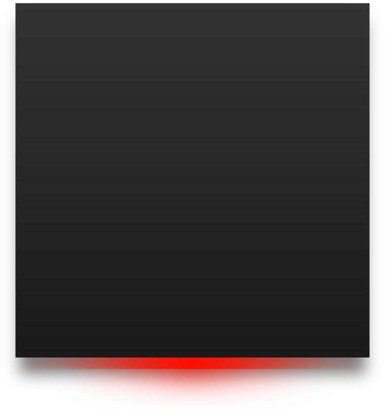 neon dark square banner